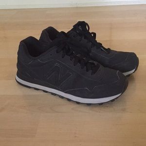 Black New Balance 515 Sneaker